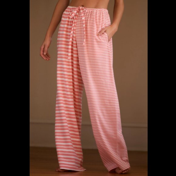 Brand New By Anthropologie Striped Knit Trousers - Picture 3 of 5